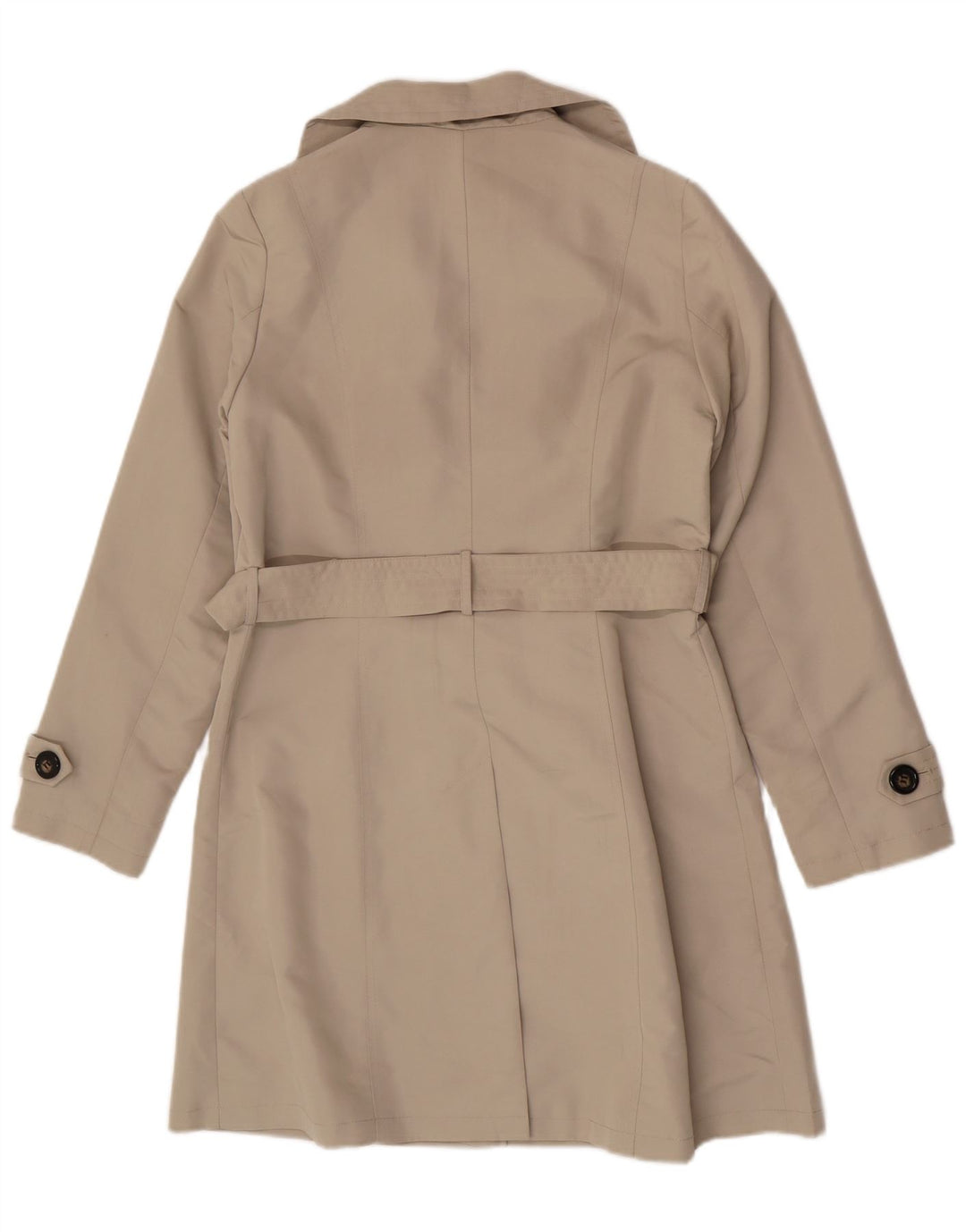 Marks & Spencer Trench-Coat Femme UK 12 Beige Moyen Polyester Classique