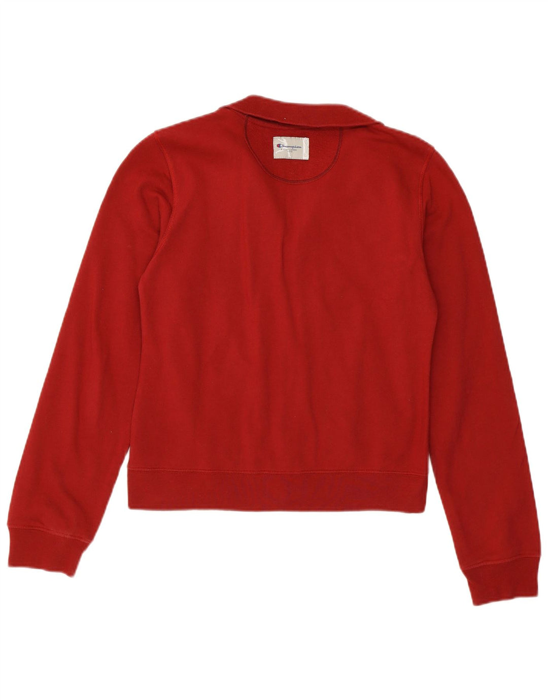 CHAMPION Veste de survêtement Crop Graphic pour femme UK 10 Small Bordeaux