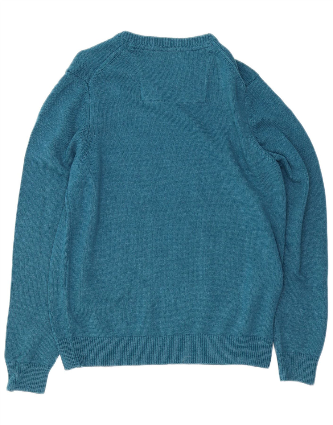 IZOD Pull Col V Homme Bleu Moyen Coton