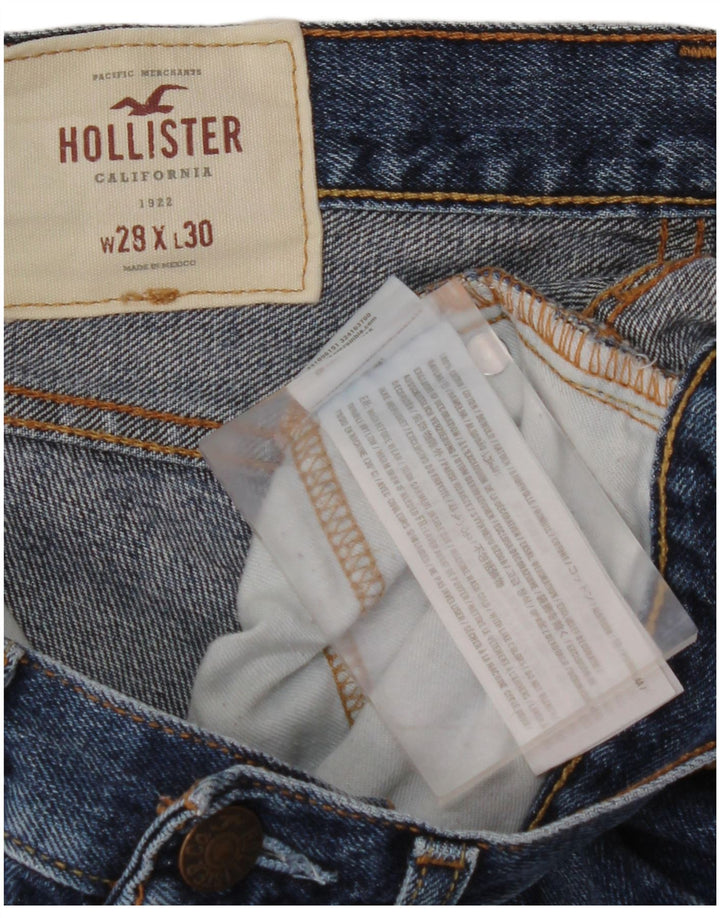 HOLLISTER Jean Slim Femme W28 L30 Bleu Coton