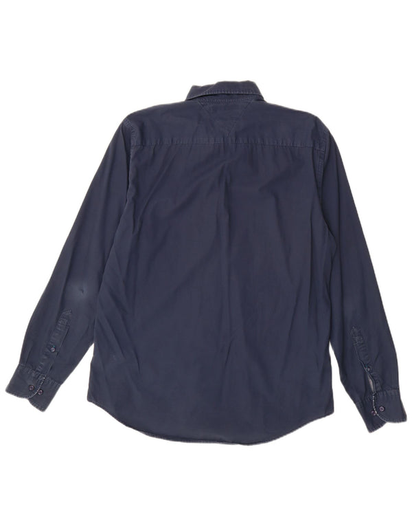 Tommy Hilfiger Chemise New York Fit Homme Bleu Marine Moyen Coton