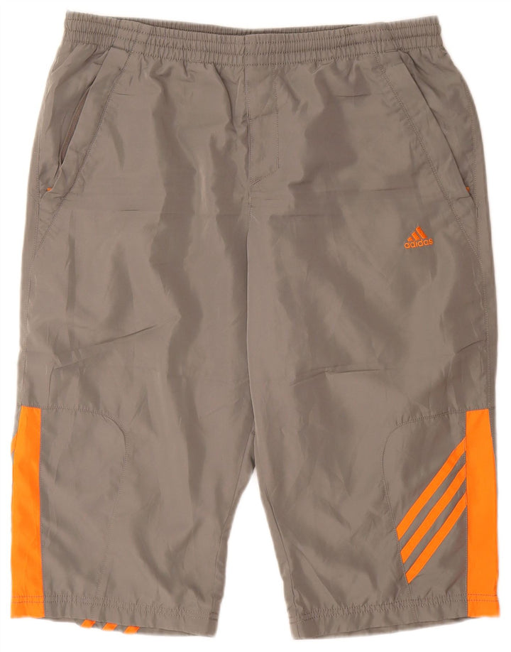 Adidas Short de Sport Clima 365 Bermuda Homme Gris Moyen Colourblock