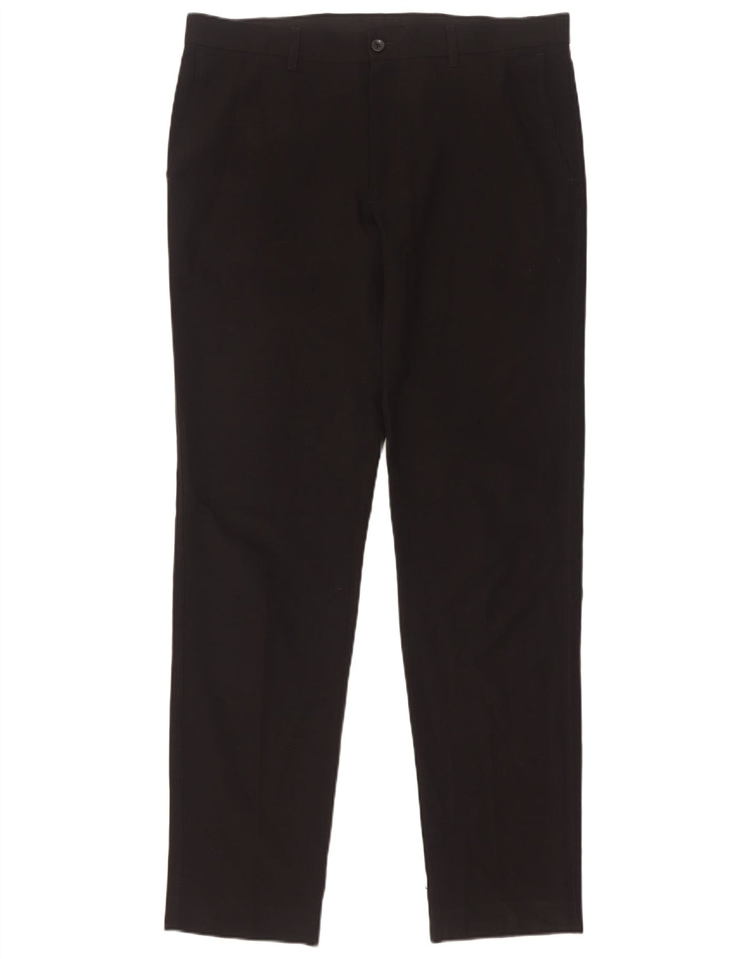Marks & Spencer Pantalon Chino Slim Homme W34 L33 Noir Polyester