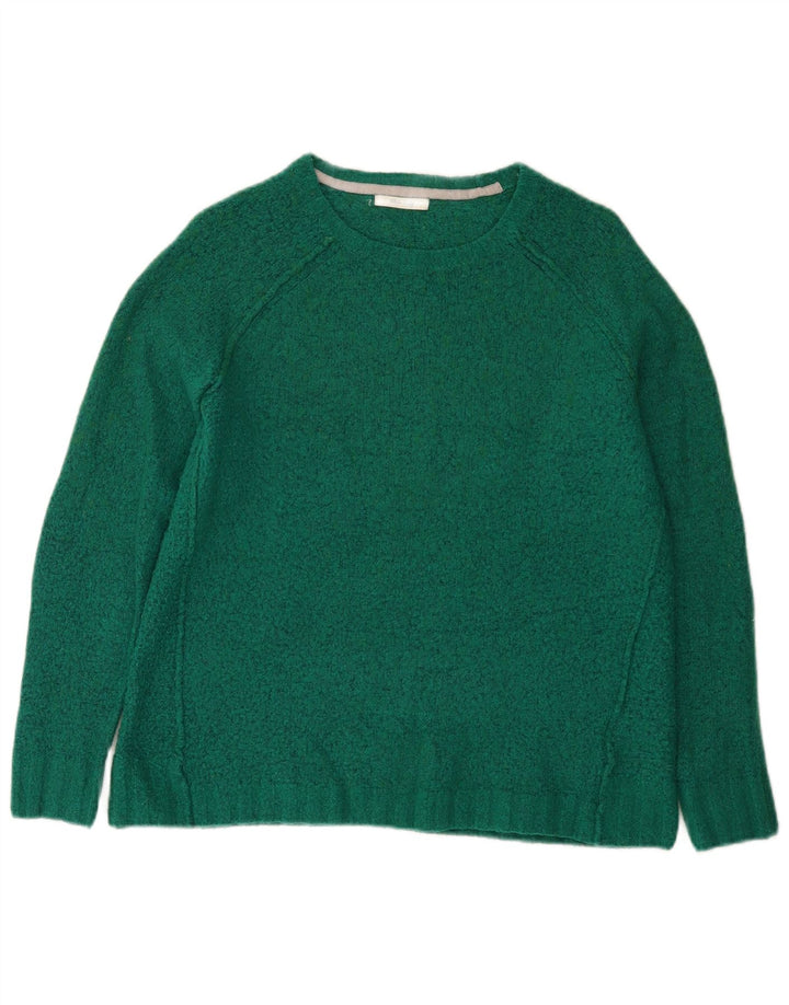 White Stuff Pull ras du cou pour femme UK 16 Large Vert Nylon