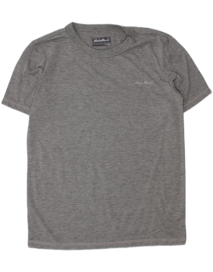 Eddie Bauer T-Shirt Garçon 10-11 Ans Gris Moyen Polyester