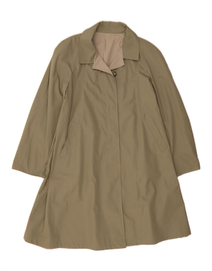 NINO Womens Overcoat IT 46 Large Beige Polyester Vintage NINO and Second-Hand NINO from Messina Hembry 