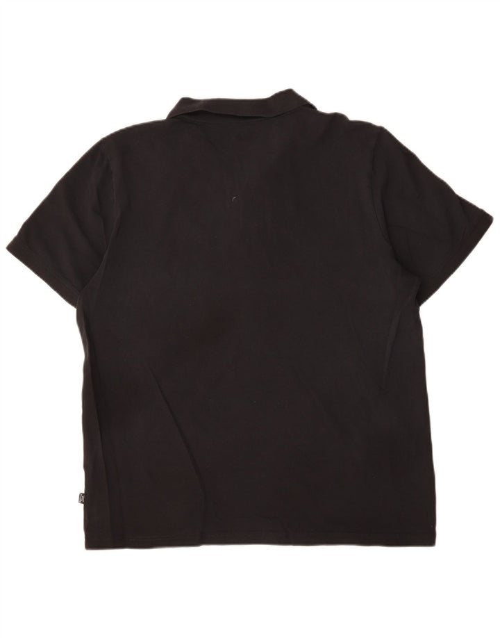PUMA Polo Homme Grand Noir Coton
