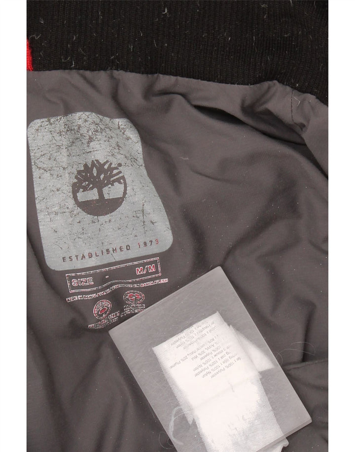 TIMBERLAND Veste matelassée à capuche pour homme UK 38 Medium Noir Polyester
