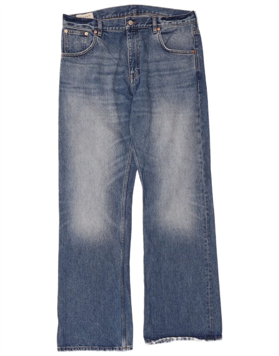 GANT Jean Bootcut Homme W36 L34 Bleu Coton