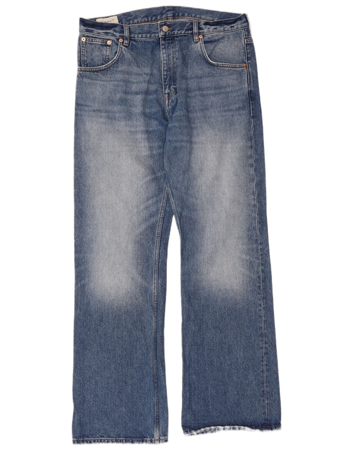 GANT Jean Bootcut Homme W36 L34 Bleu Coton