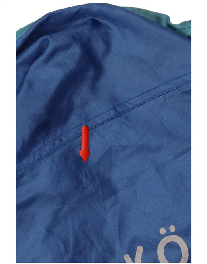 Erima Veste de Survêtement Graphique Coupe Ample Homme Bleu Moyen Colorblock