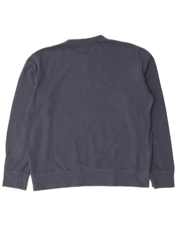 Marks & Spencer Sweat-shirt pour homme en coton bleu marine Taille L
