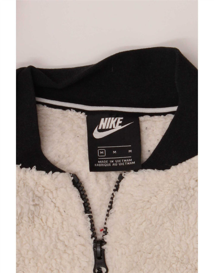 Nike Veste polaire pour femme UK 14 Polyester color block marron moyen