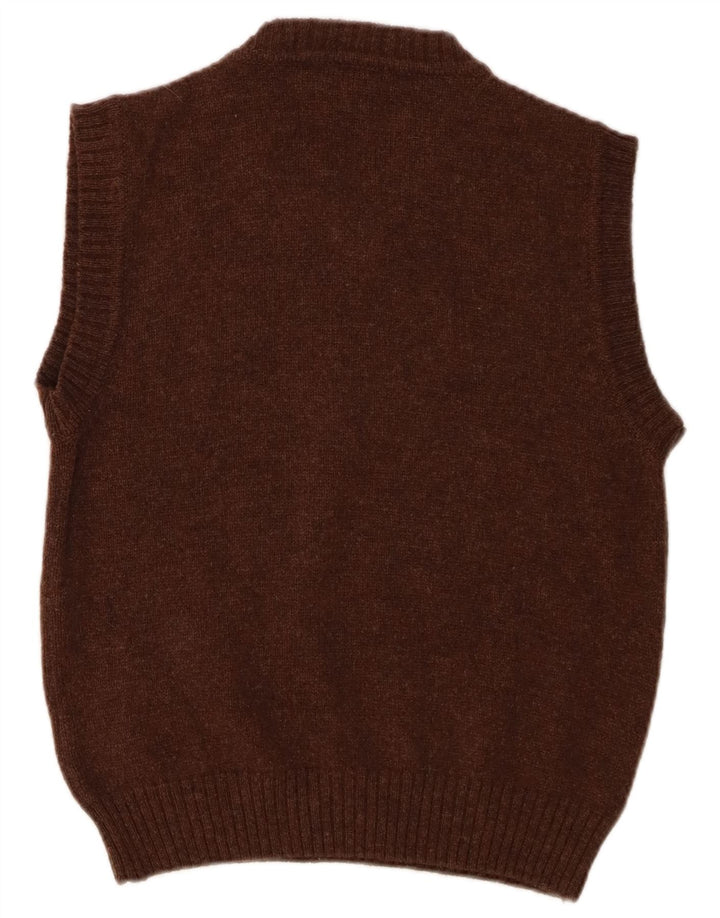 Burberry Débardeur Femme IT 44 Laine Marron Moyen