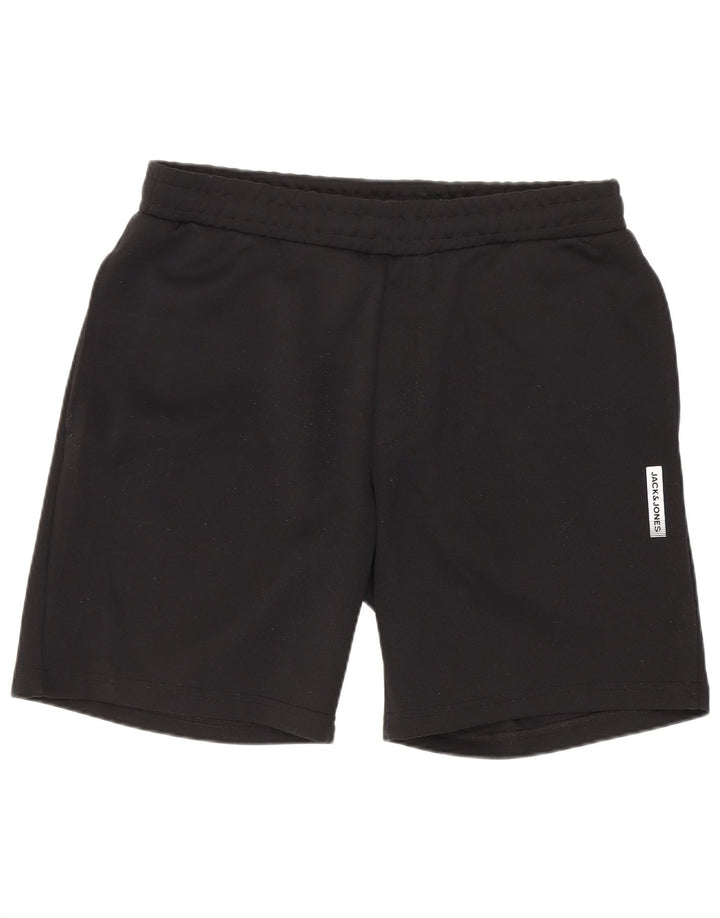 Jack & Jones Short de Sport Regular Homme Noir Moyen Polyester