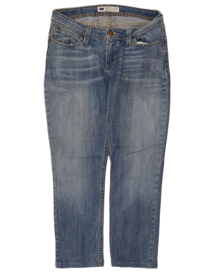Levi's Jean Cropped Bold Curve Femme Bleu W32 L24 Coton