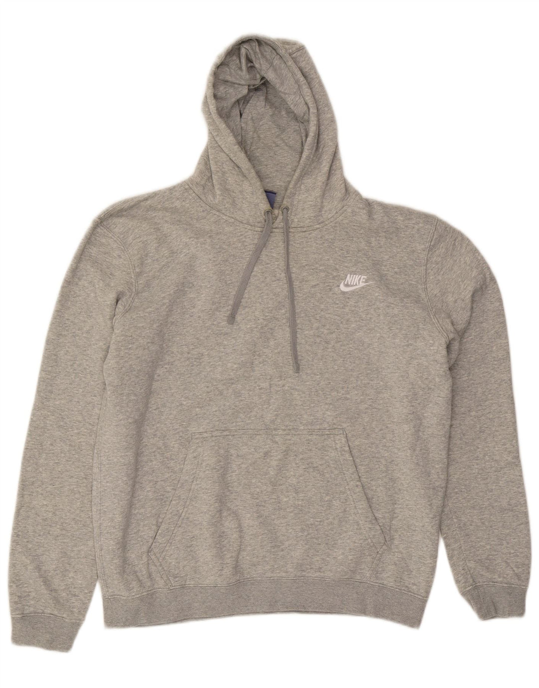 Nike Pull à capuche en coton gris moyen pour homme