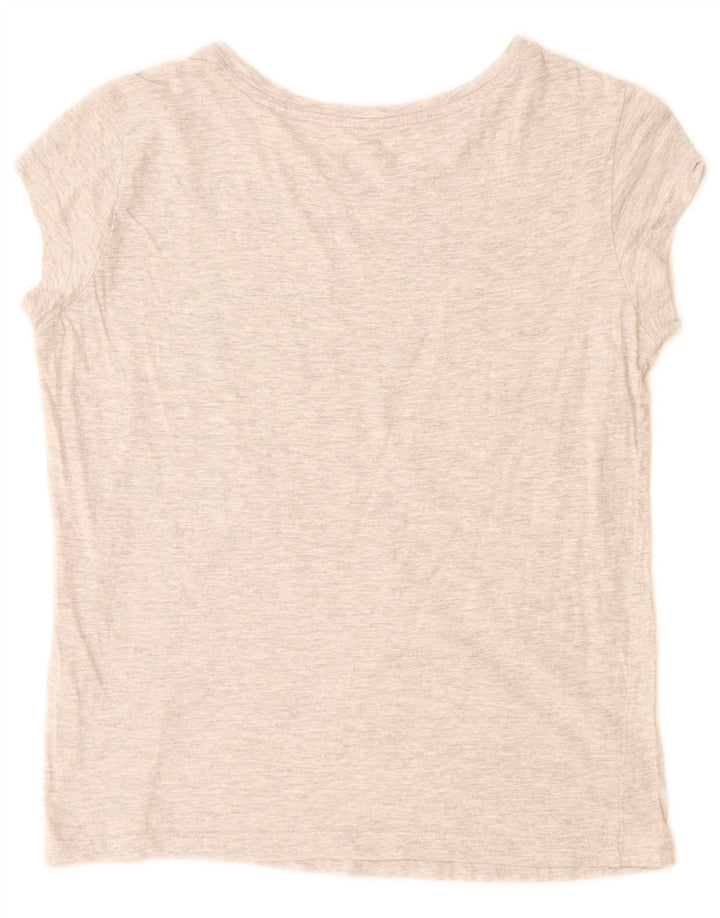 MUSTANG T-Shirt Graphique Femme UK 6 XS Gris Moucheté