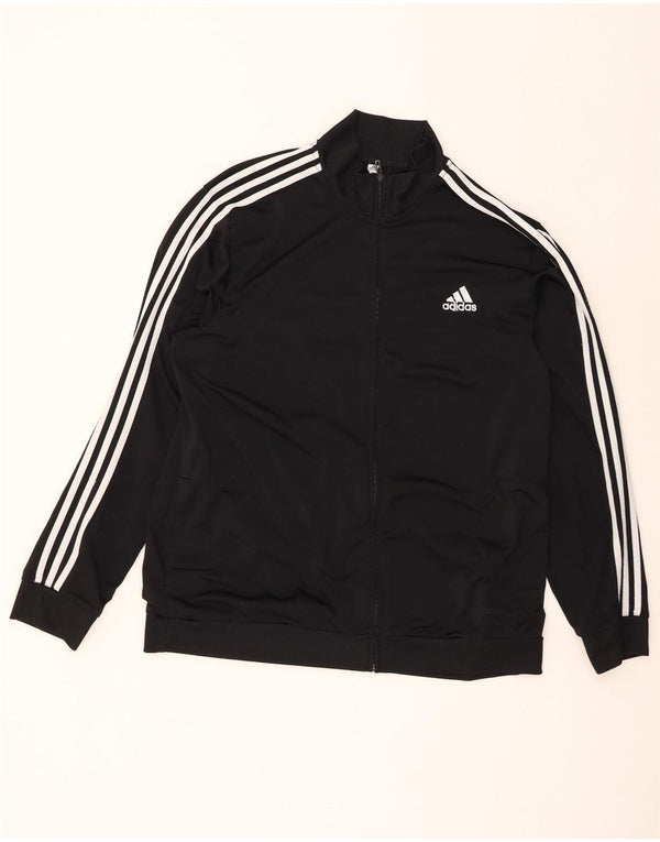 Adidas Veste de survêtement pour homme UK 52/54 XL Noir Polyester