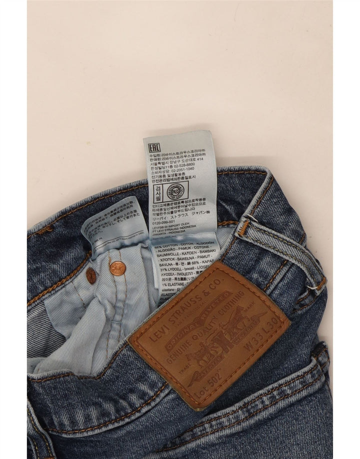 Levi's Jean 502 Tapered Homme Bleu Coton W33 L30