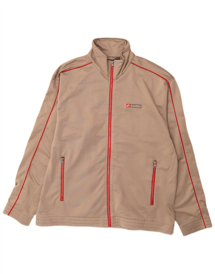 Lotto Veste de survêtement pour homme Large Beige Polyester
