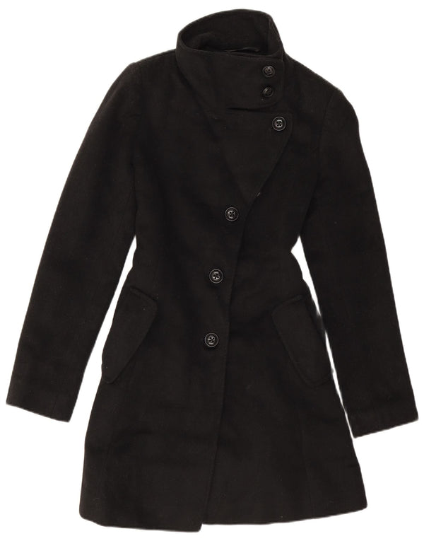 Dkny Pardessus surdimensionné pour femme US 2 XS Laine noire