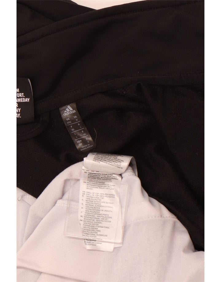 ADIDAS Veste de survêtement pour homme UK 40/42 Medium Noir Colourblock