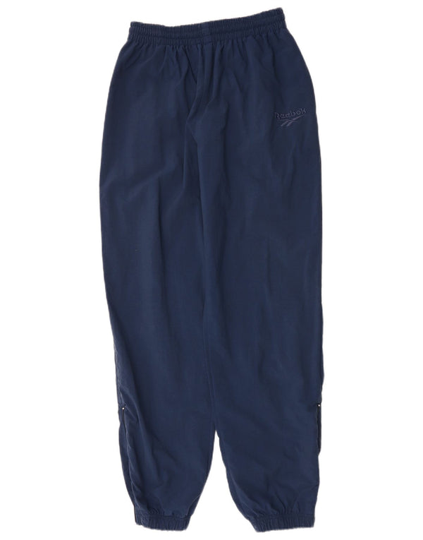 Reebok Pantalon de Survêtement Joggers Homme Bleu Marine Moyen Polyamide