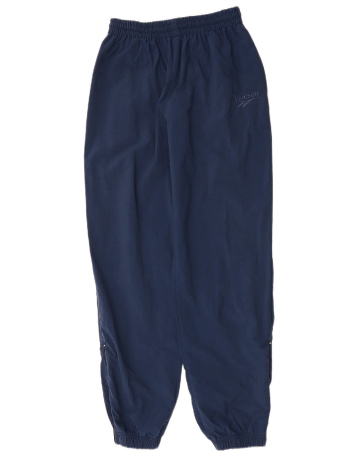 Reebok Pantalon de Survêtement Joggers Homme Bleu Marine Moyen Polyamide