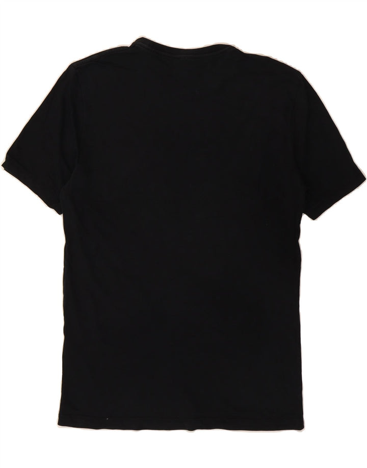 REISS T-Shirt Homme Haut Petit Noir Coton