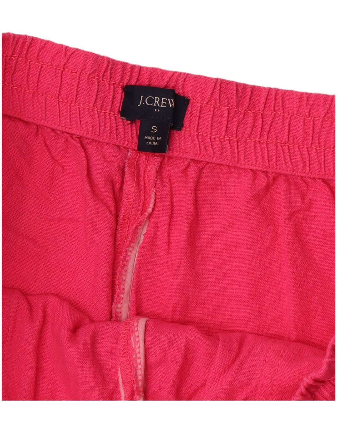 J. CREW Short décontracté pour femme Petit W26 Lin rose