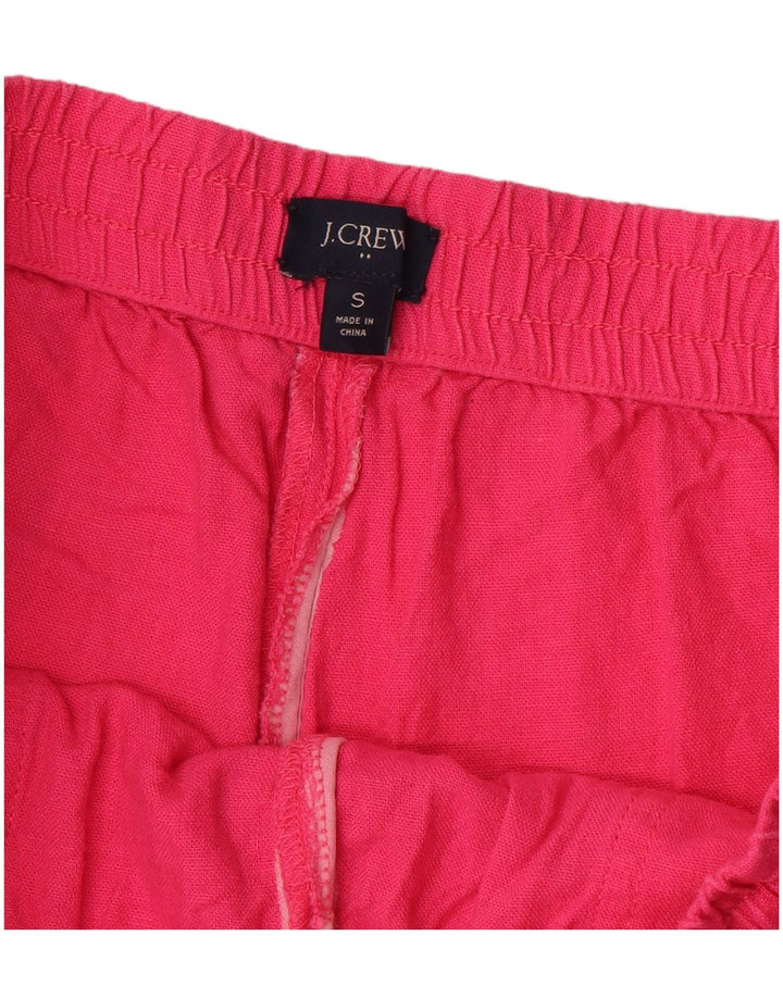 J. CREW Short décontracté pour femme Petit W26 Lin rose