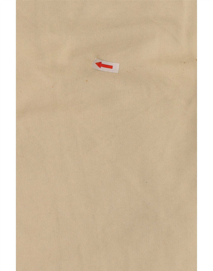 Foxhound Sweat-shirt graphique pour homme en coton color block blanc cassé moyen