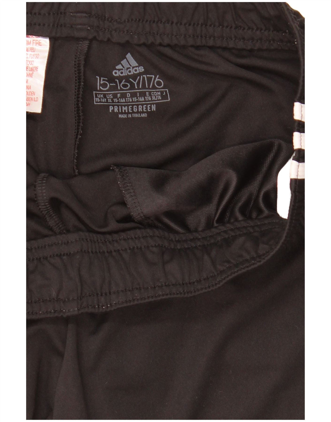 Adidas Short de Sport Garçon 15-16 Ans Noir