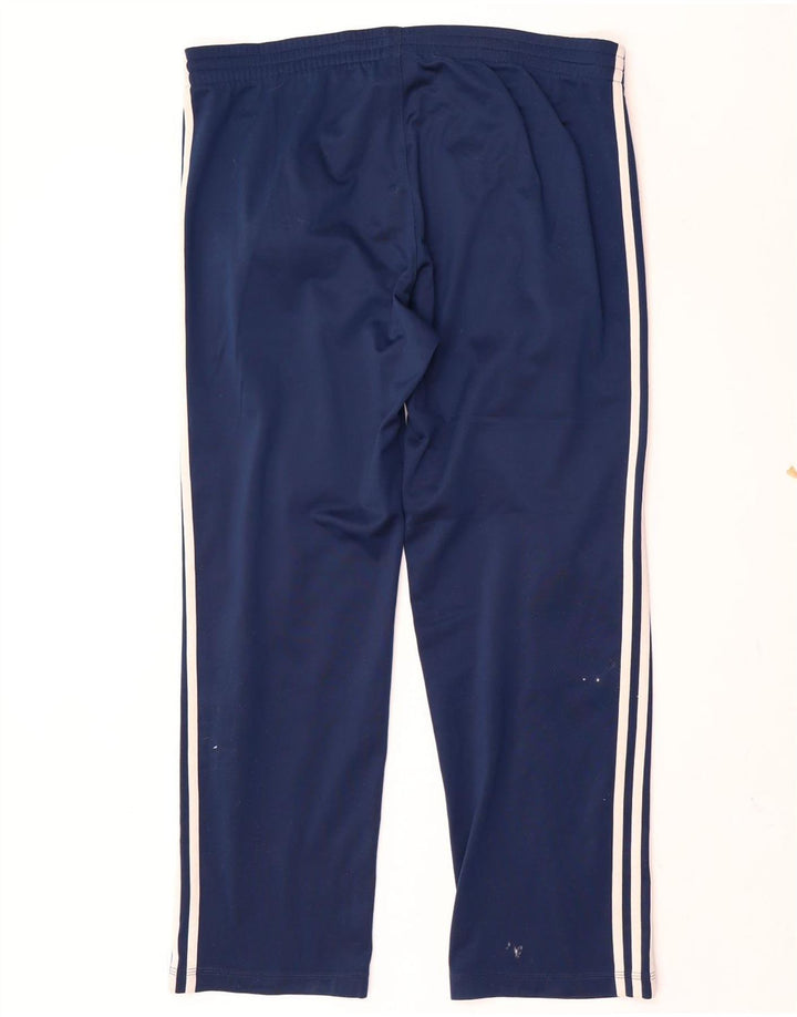 Adidas Pantalon de survêtement pour homme Bleu marine moyen Polyester