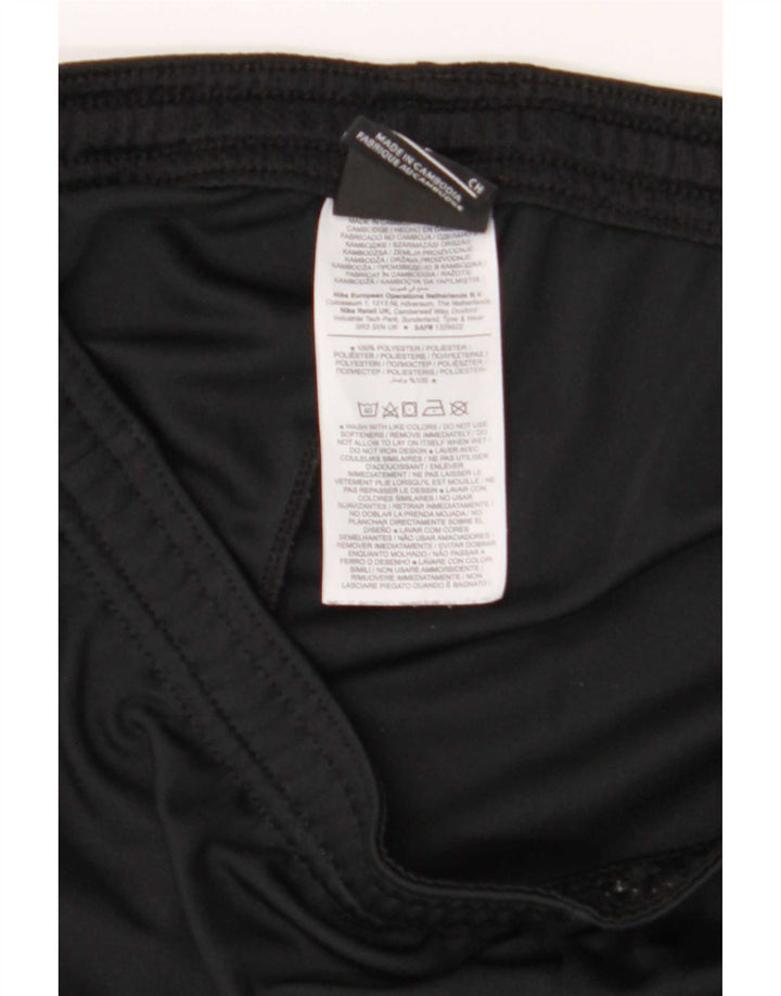 Short de sport Nike pour hommes, petit, en polyester color block noir