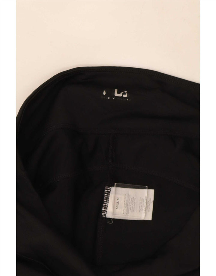 Fila Pantalon de survêtement pour femme UK 12 Medium Noir Polyester