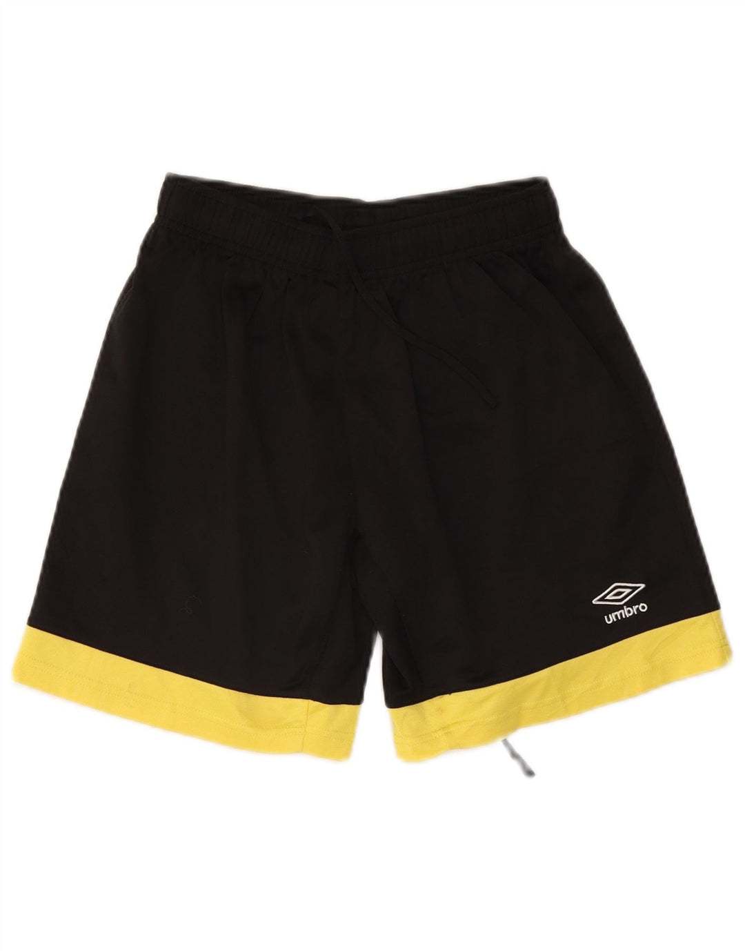 UMBRO Short de Sport Homme Noir Small Colorblock