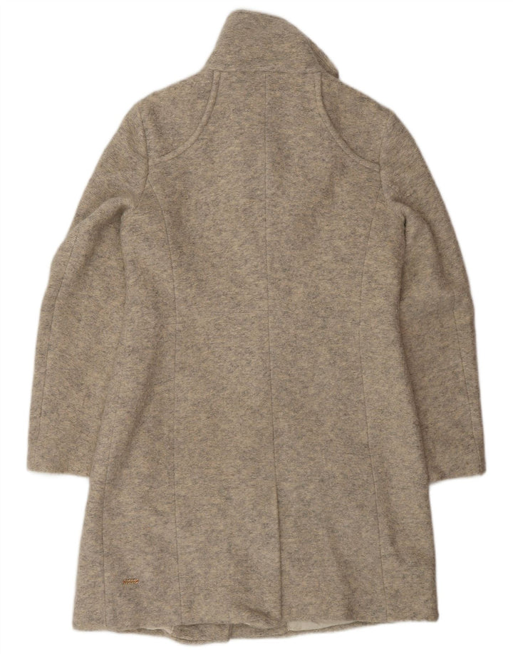Hugo Boss Manteau Femme UK 8 Petit Acrylique Beige