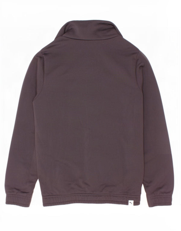 Puma Veste de Survêtement Graphique Garçon 9-10 Ans Noir Colorblock