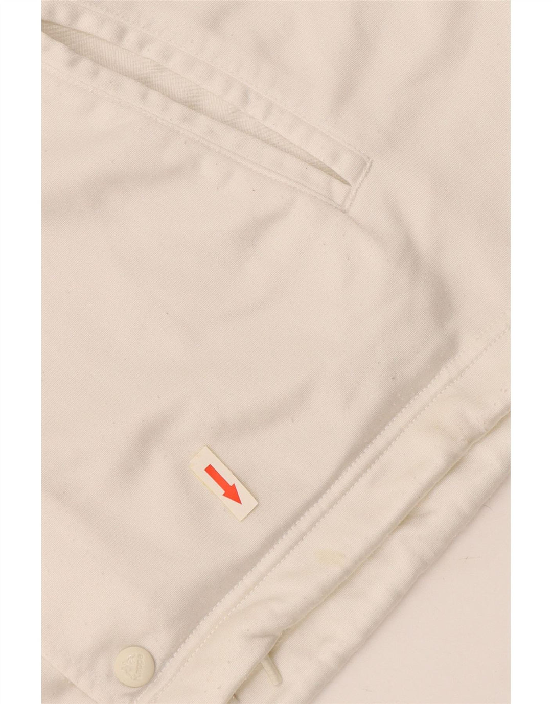 KAPPA Veste de Survêtement Graphique Homme Blanc Moyen Polyester Colorblock