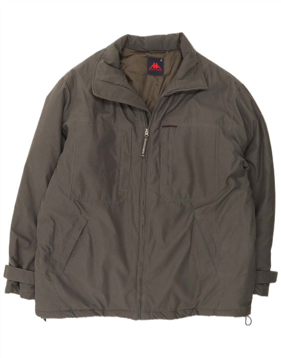 Kappa Veste coupe-vent pour homme UK 42 XL Kaki Polyamide