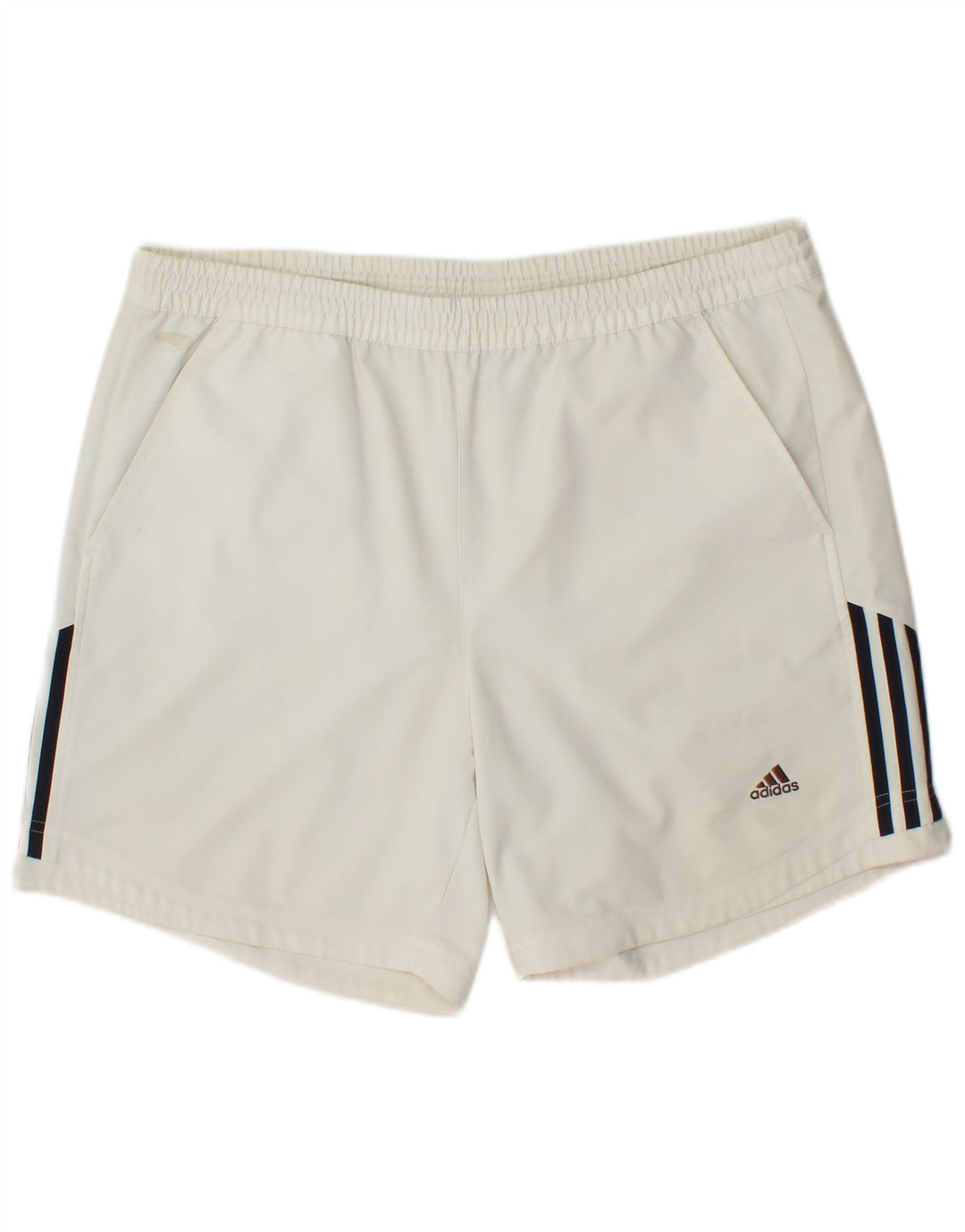 Adidas Short de sport pour homme XL Blanc Polyester