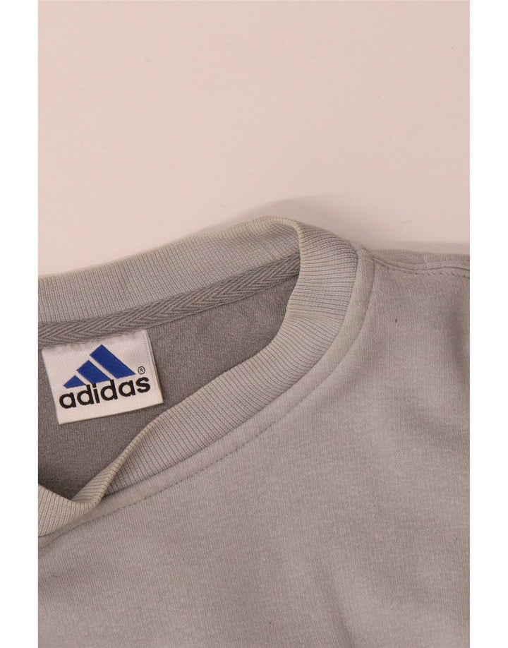 Adidas Haut à manches longues pour hommes, grand gris