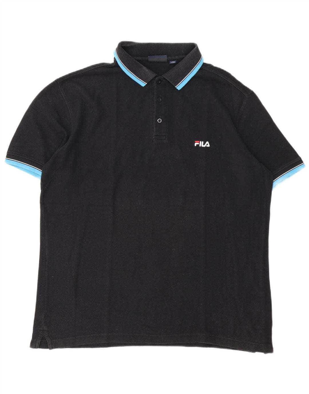 Fila Polo Homme IT 52 Large Noir Coton