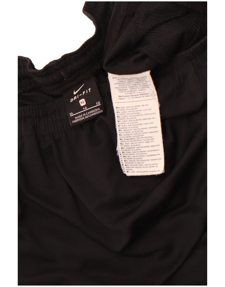 NIKE Pantalon de survêtement pour hommes XL Noir Polyester