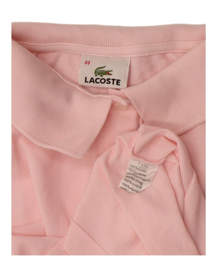 Lacoste Polo Femme Taille 44 Grand Coton Rose