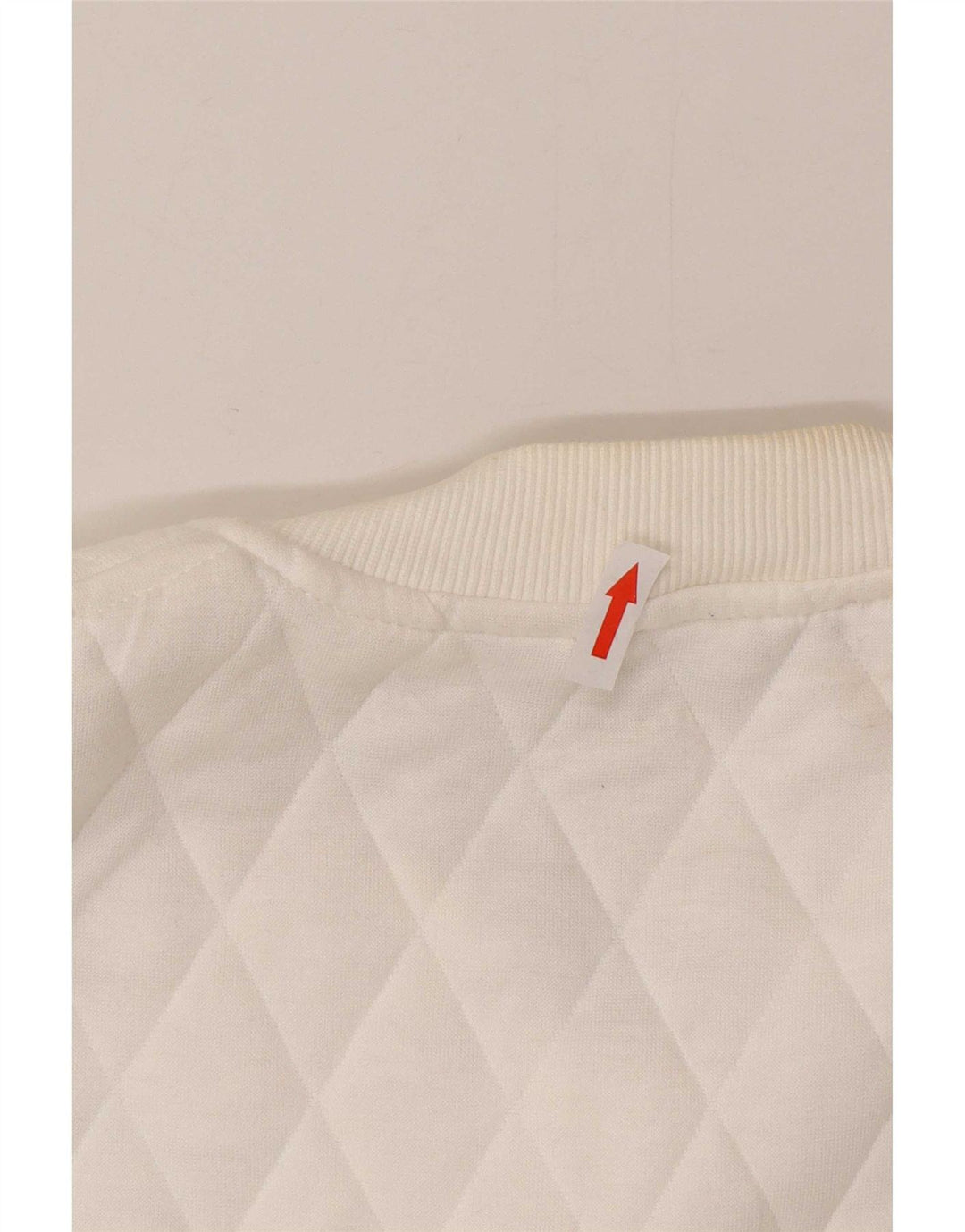 Marks & Spencer Veste matelassée pour femme UK 14 Large Blanc Polyester