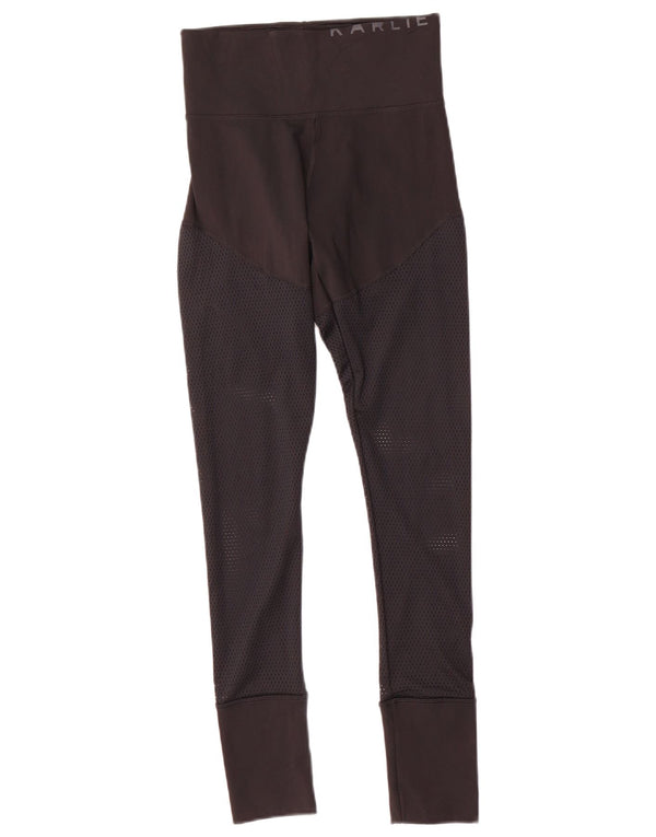 Adidas Legging graphique pour femme UK 8/10 Petit Noir