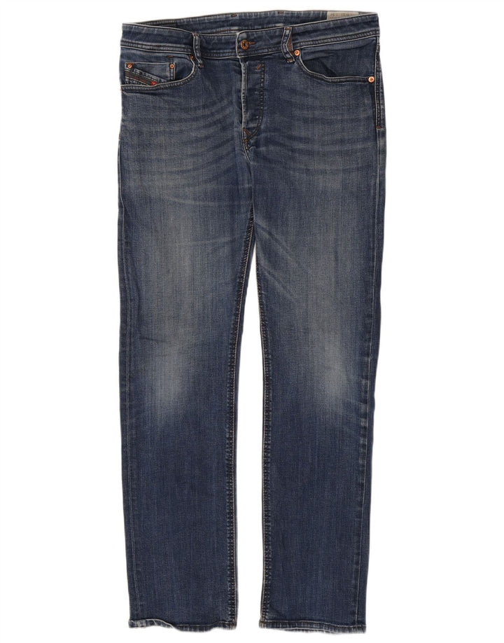 Diesel Jean Waykee Regular Droit W33 L34 Homme Bleu Coton